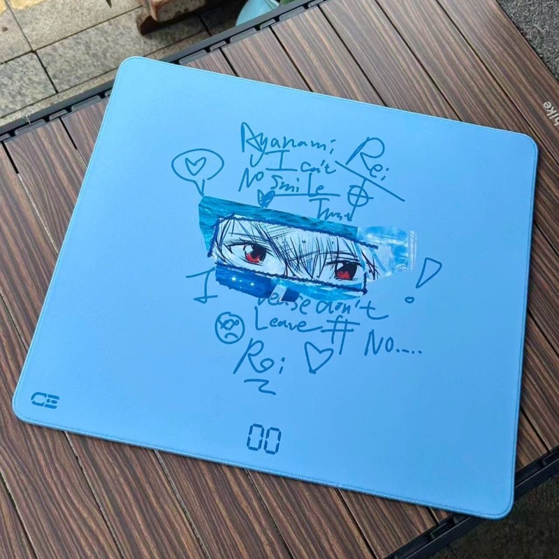 Pc Gaming Evangelion - 에반게리온 레이 아야나미 마우스패드 애니메이션 프린팅