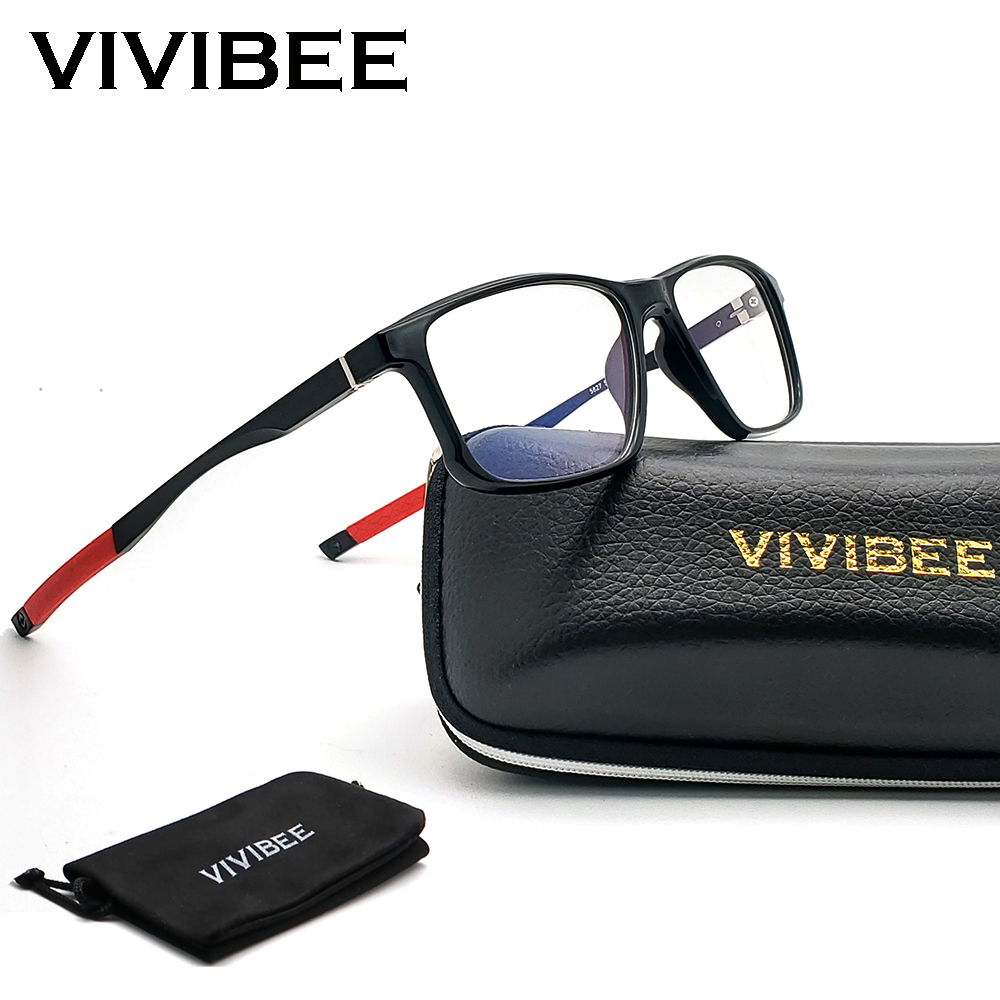 Gaming Glasses Blue Light - VIVIBEE 스포츠 남성용 블루 라이트 차단