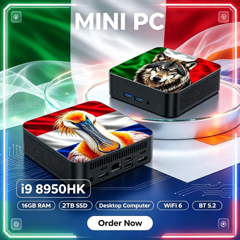 Pc Gaming Compact - 2026 인텔 i9 8950HK 미니 PC