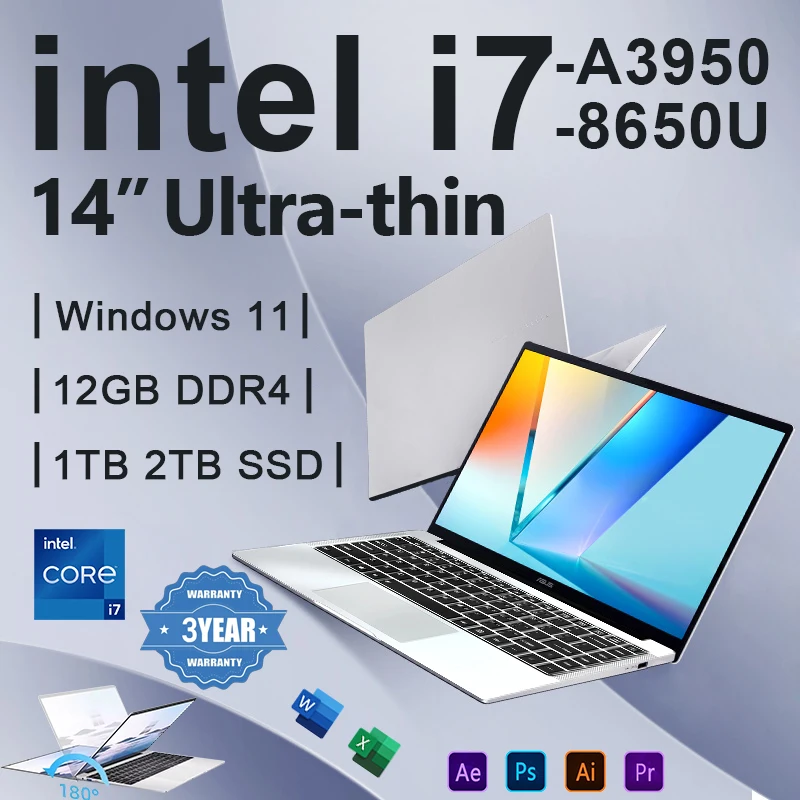 Pc Gaming Core I7 - 2026 오피스 노트북 윈도우 11 프로