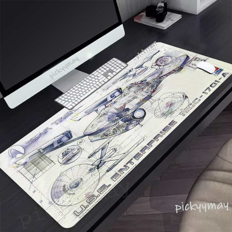 Pc Gaming Drawing - 대형 게임용 마우스 패드, 컴퓨터 마우스