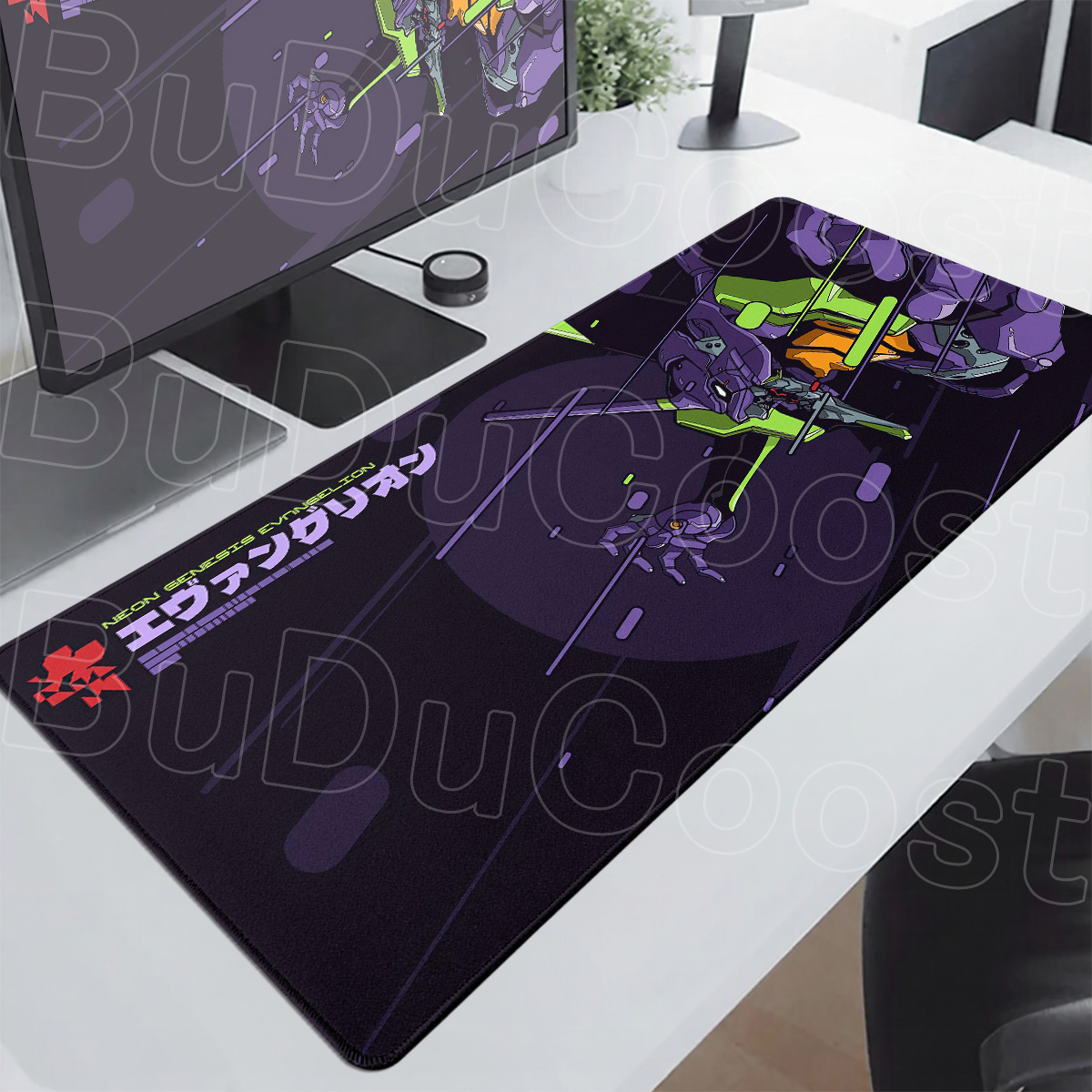 Pc Gaming Evangelion - 애니메이션 E-Evangelions 마우스 패드 1000x500mm 스피드