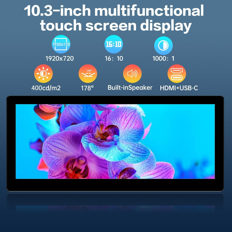 10.3인치 소형 터치스크린 모니터 60hz 스피커 내 - Imac Gaming Pc 리뷰 및 가격