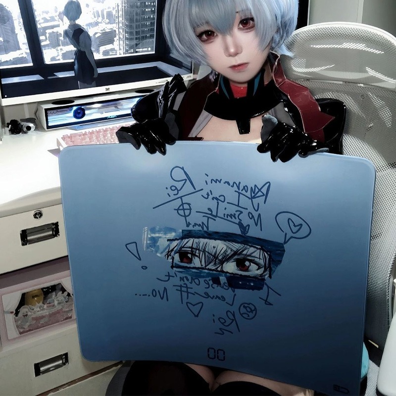 에반게리온 레이 아야나미 마우스패드 애니메이션 프린팅  - Pc Gaming Evangelion 리뷰 및 가격