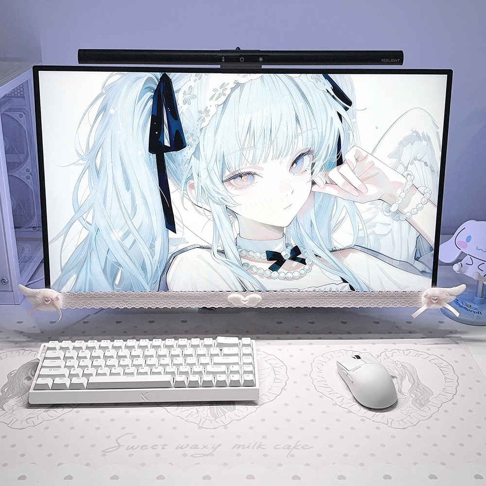 새로운 화면 장식 화이트 레이스 모니터 트림과 플러시  - Pc Zotac Gaming 리뷰 및 가격