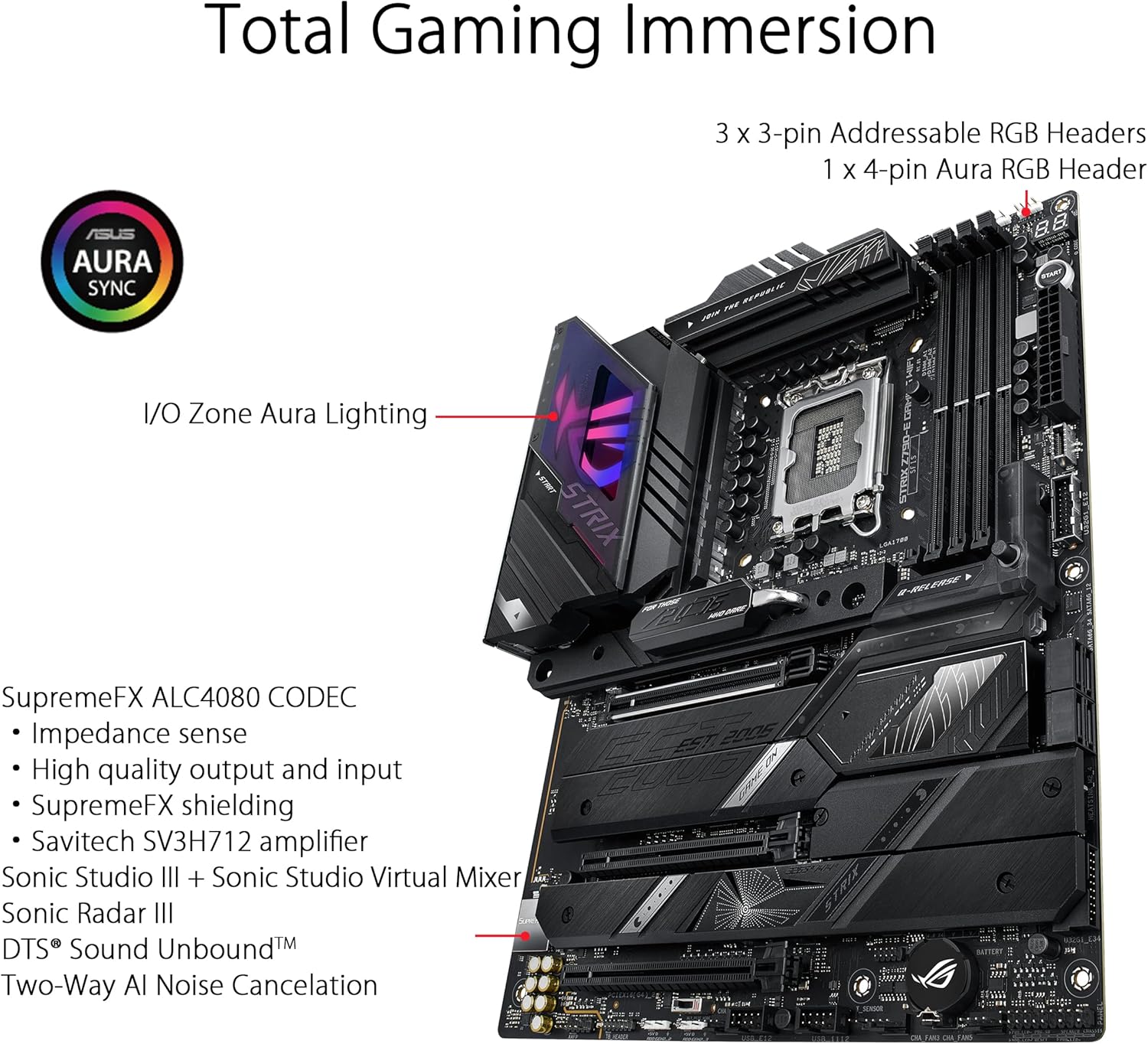 ASUS ROG STRIX Z790-E GAMING W - Pc Zotac Gaming 리뷰 및 가격