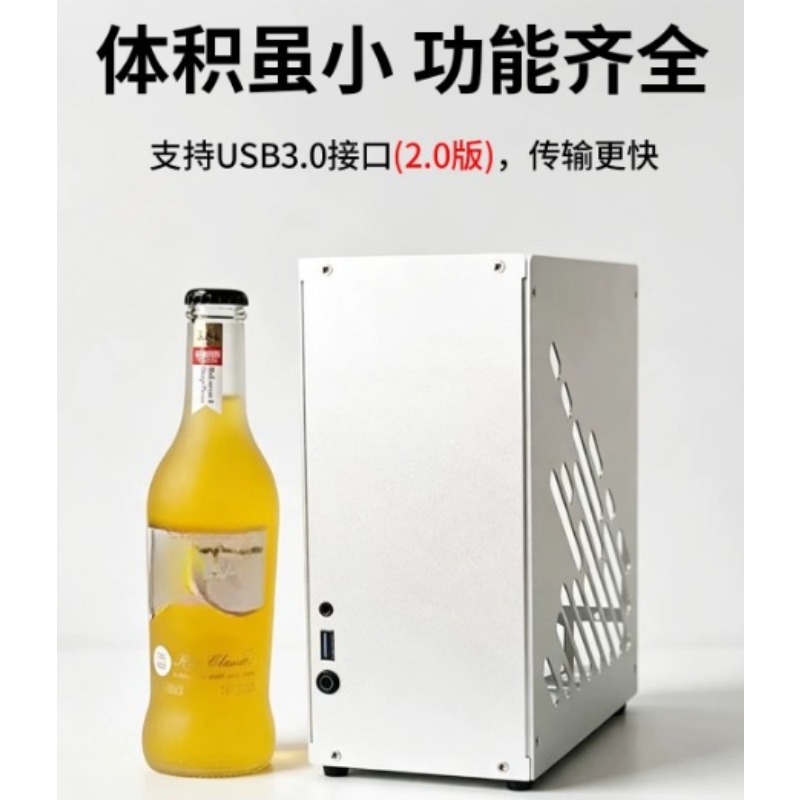M24 미니 A4 ITX 섀시 전체 알루미늄 투명 측면 - Pc Gaming Compact 리뷰 및 가격