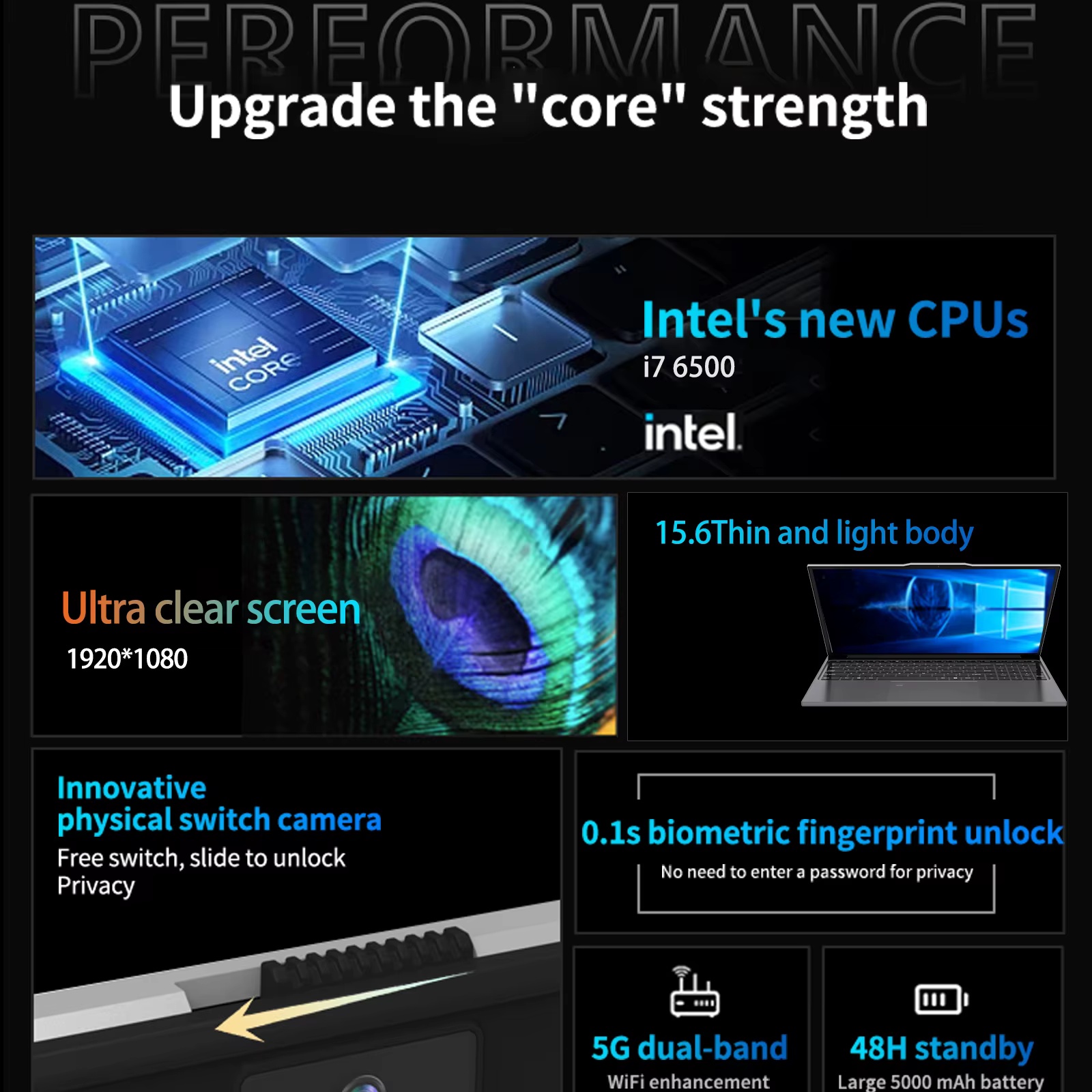 15.6인치 울트라 슬림 인텔 코어 i7 6500U 노 - Pc Gaming Core I7 리뷰 및 가격
