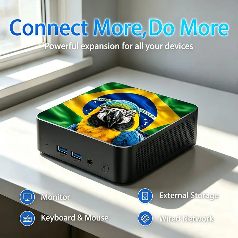 뉴멕시코 브라질 국기 미니 PC 인텔 코어 N95 16 - Pc Gaming Compact 리뷰 및 가격