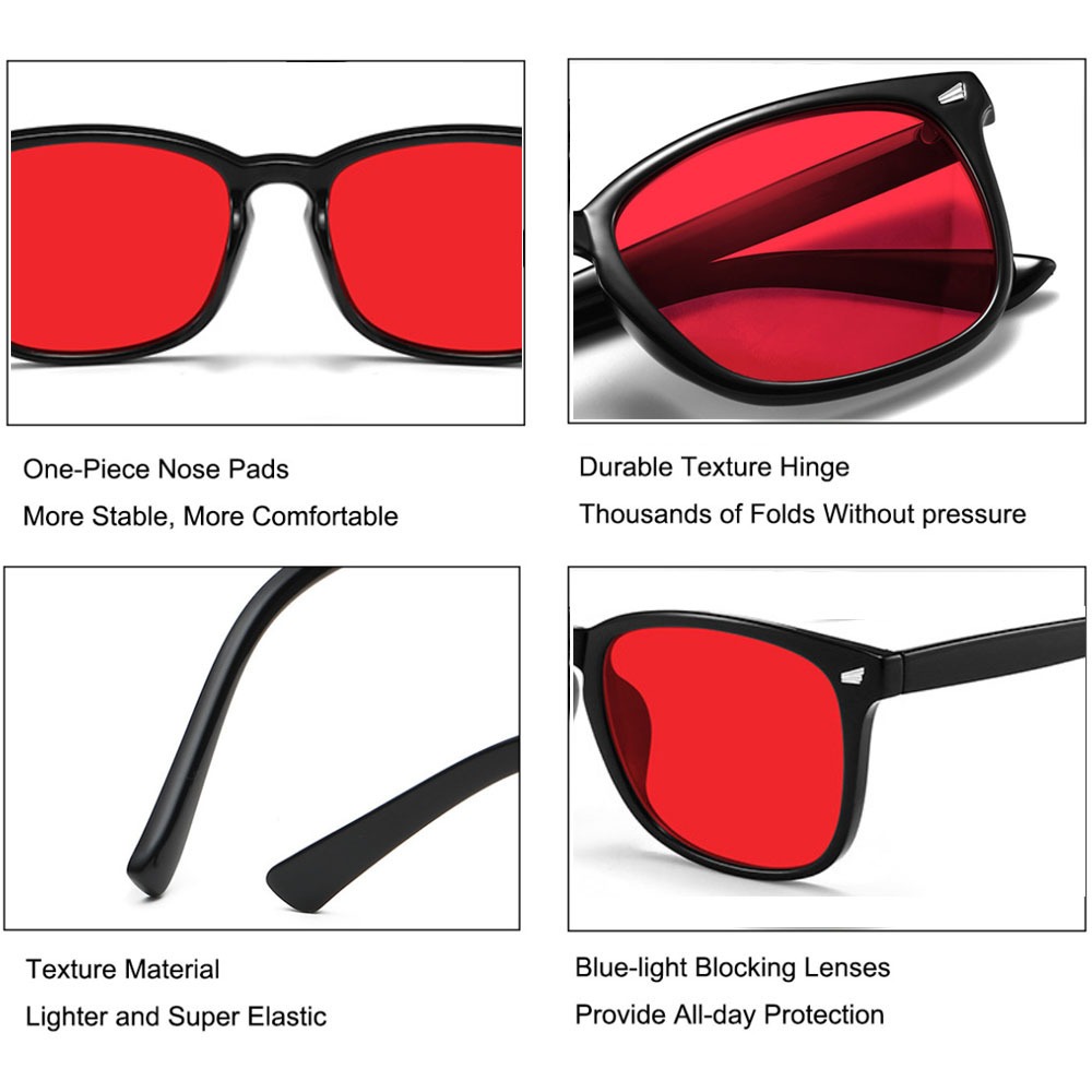 블루라이트 차단용 블루라이트 안경 컴퓨터 게임용 레드  - Gaming Glasses Blue Light 리뷰 및 가격