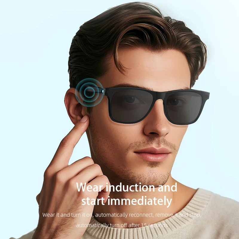 새로운 스마트 오디오 블루투스 안경 블루라이트 변색 선 - Gaming Glasses Blue Light 리뷰 및 가격
