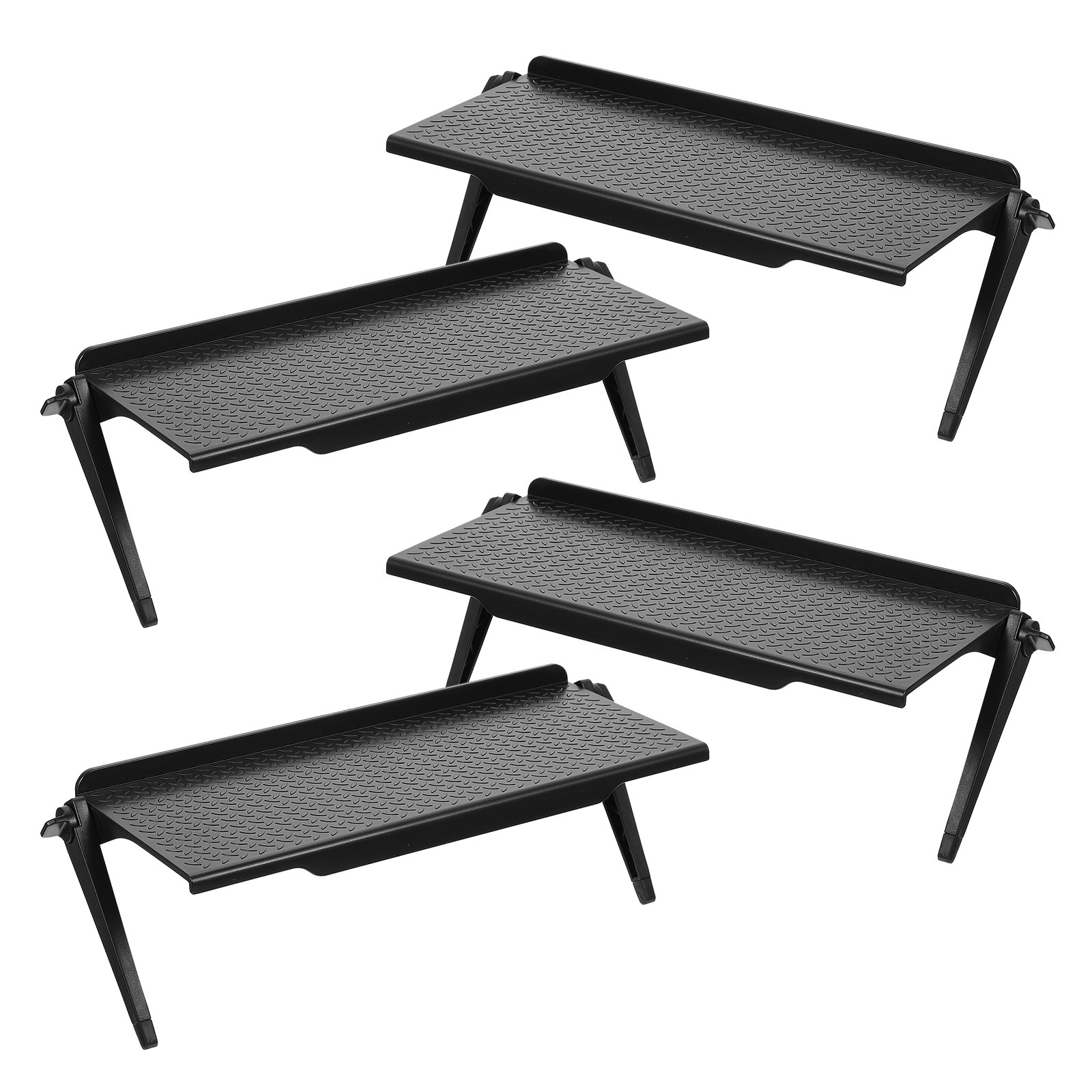 4개 조절 가능한 무타공 TV 상단 선반 플라스틱 와이 - Monitor Stand 리뷰 및 가격