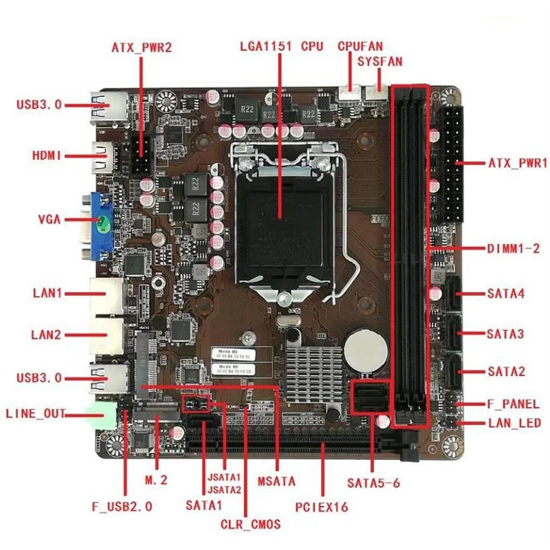 B365 미니-ITX 마더보드 LGA 1151 6베이  - Pc Gaming Core I7 리뷰 및 가격