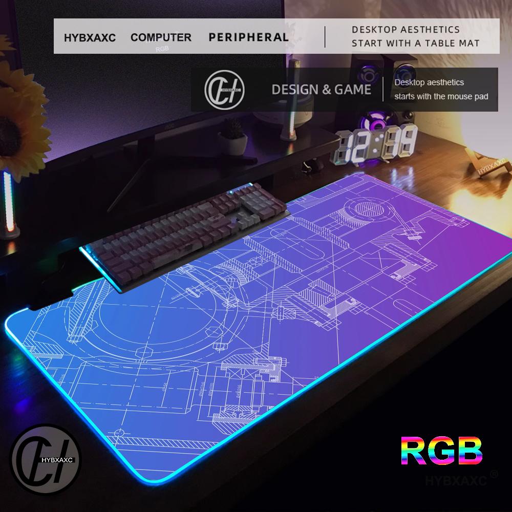 기계식 드로잉 RGB 마우스 패드 게이밍 마우스패드 L - Pc Gaming Drawing 리뷰 및 가격