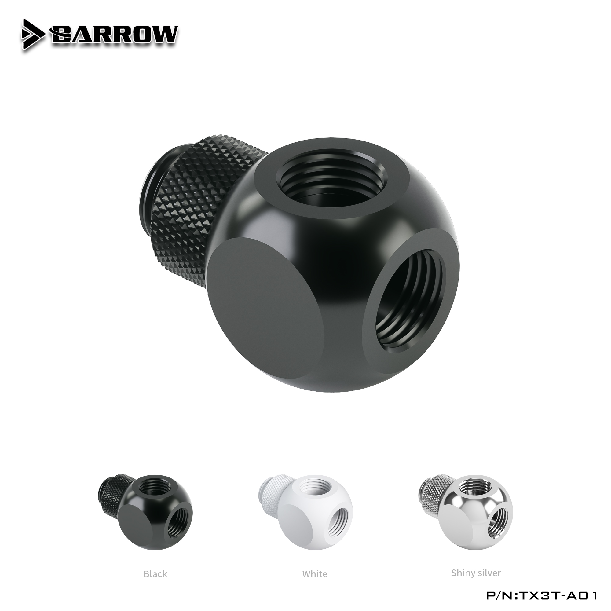 Barrow PC 수냉식 피팅 큐빅 튜브 커넥터 3Wa - Pc Gaming Xịn 리뷰 및 가격