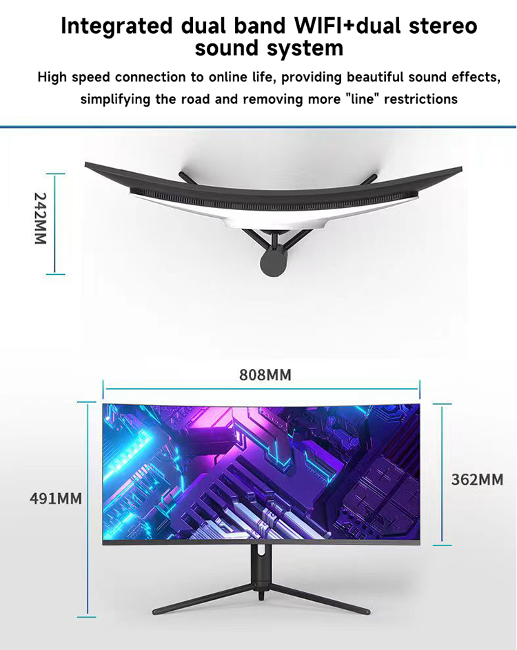 34인치 4K 커브드 스크린 데스크탑 컴퓨터 올인원 코 - Pc Gaming Core I7 리뷰 및 가격